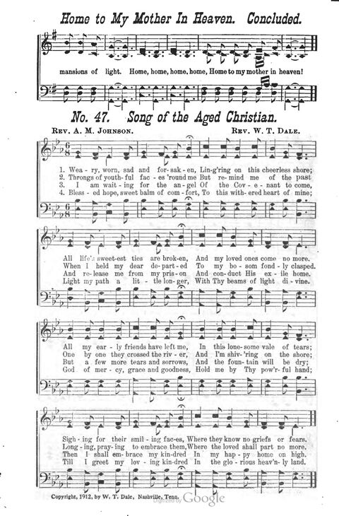The Harp of Glory: The Best Old Hymns, the Best New Hymns, the cream of song for all religious work and workship (With supplement) page 267