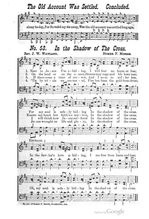 The Harp of Glory: The Best Old Hymns, the Best New Hymns, the cream of song for all religious work and workship (With supplement) page 53