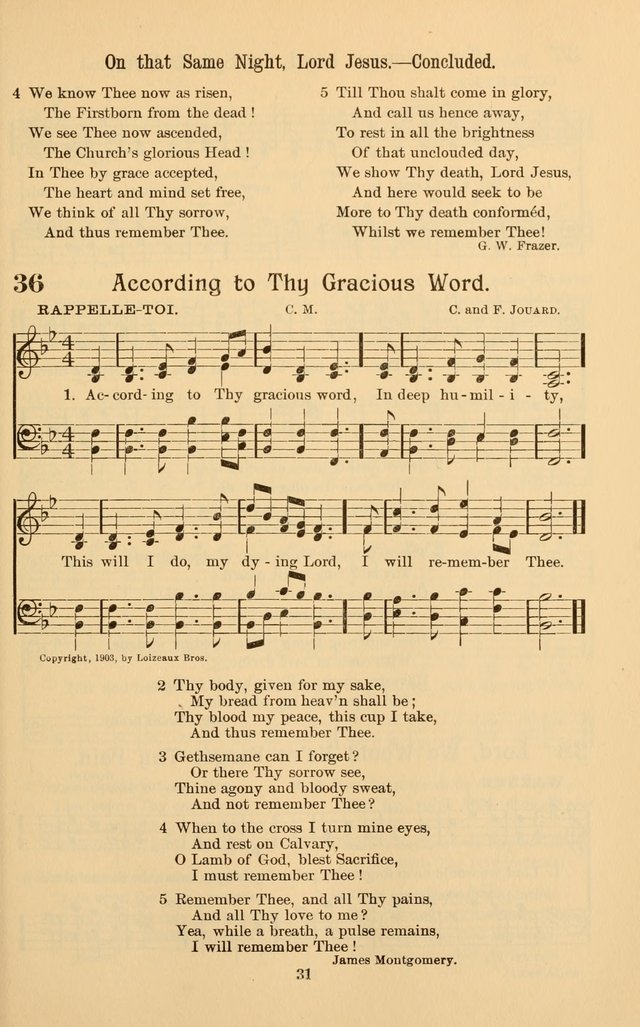 Hymns of Grace and Truth page 38