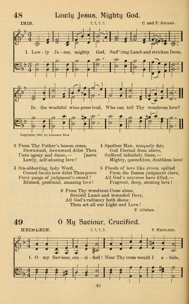 Hymns of Grace and Truth page 49