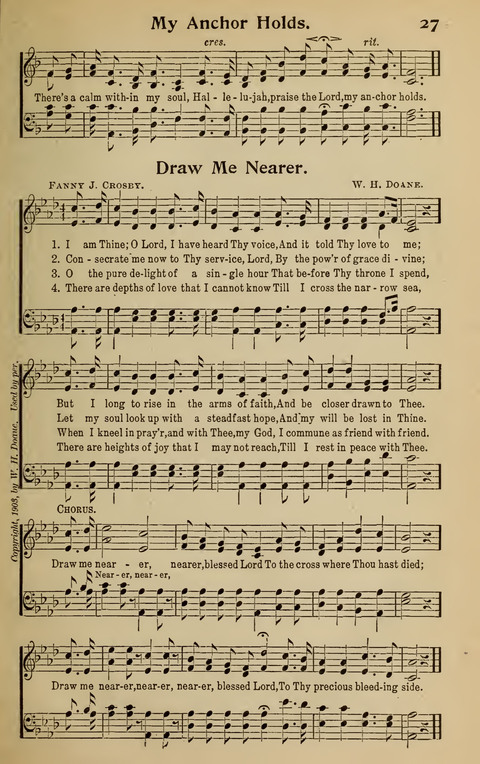 Hymns of His Grace: No. 1 page 25