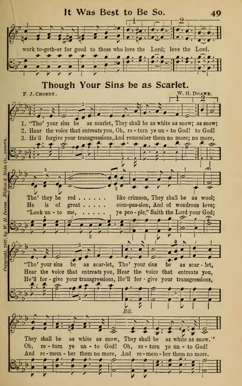 Hymns of His Grace: No. 1 page 47