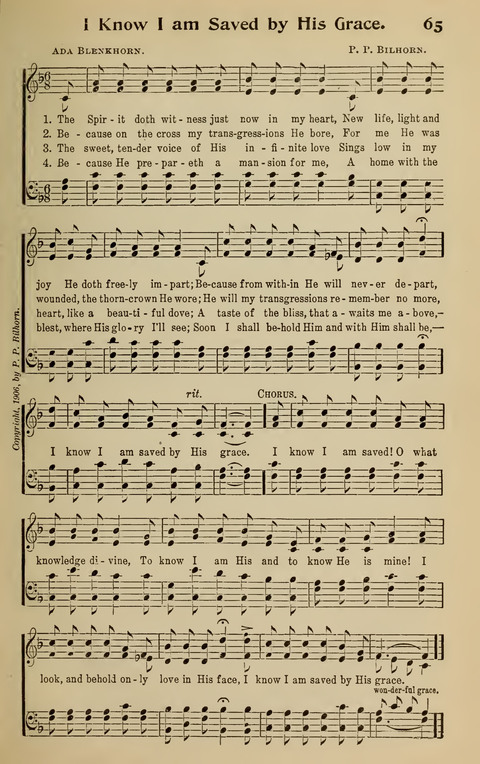 Hymns of His Grace: No. 1 page 63