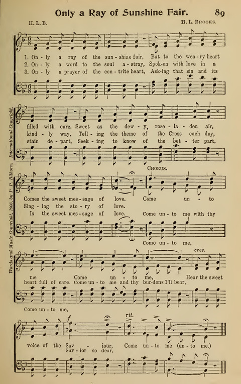 Hymns of His Grace: No. 1 page 87