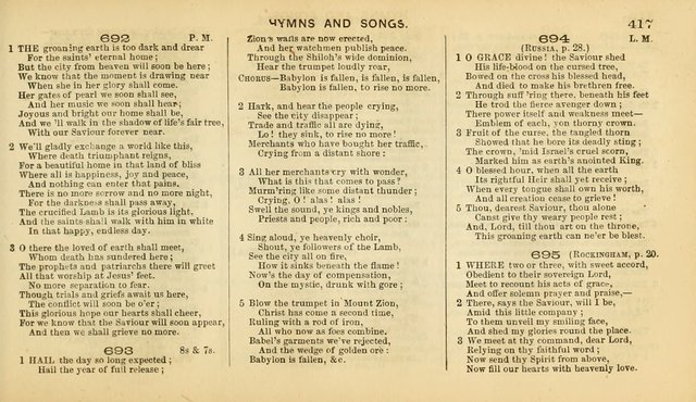 Hymns of the "Jubilee Harp" page 422
