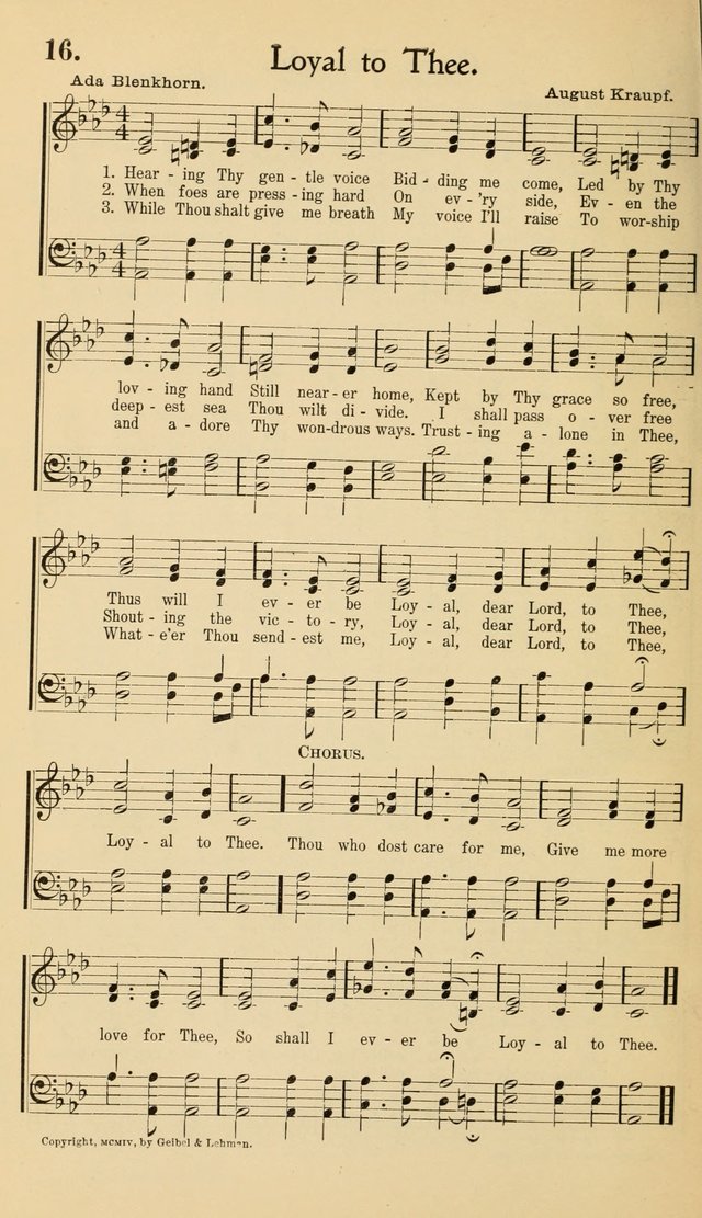 Hymns of the Kingdom: for use in religious meetings page 16