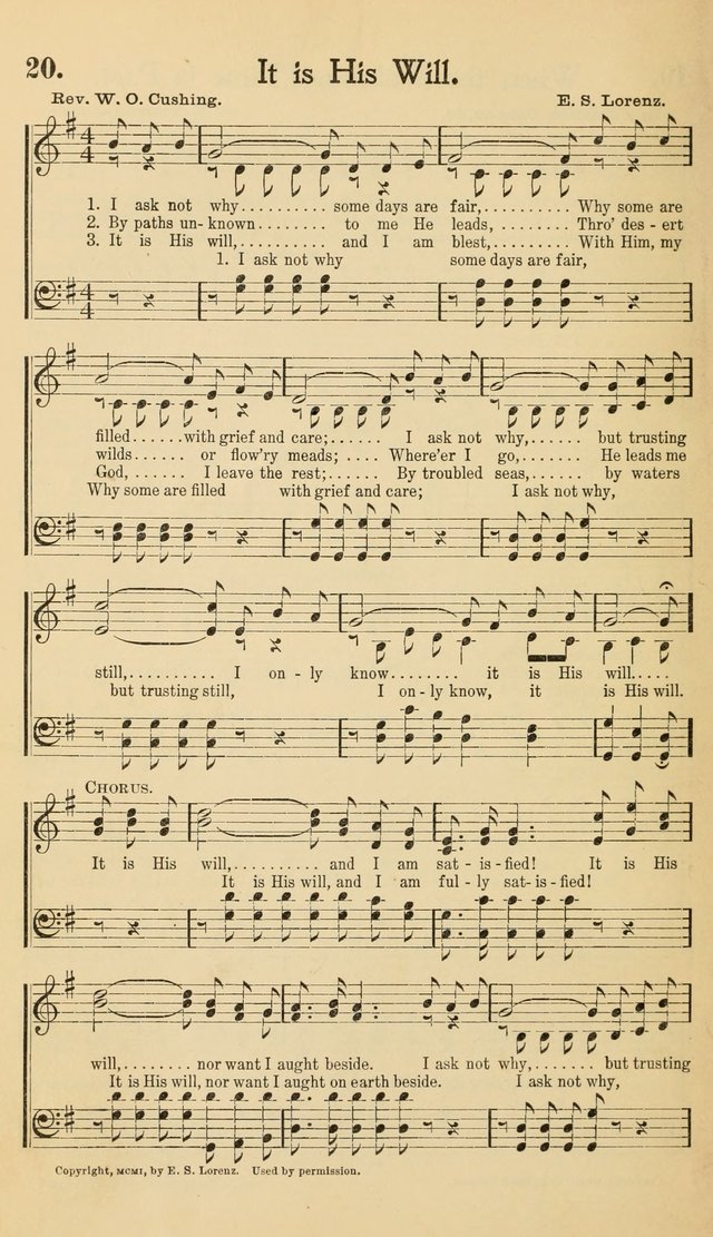 Hymns of the Kingdom: for use in religious meetings page 20