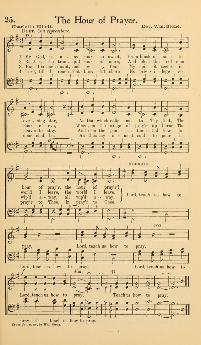 Hymns of the Kingdom: for use in religious meetings page 25