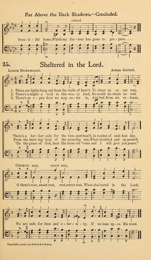 Hymns of the Kingdom: for use in religious meetings page 35