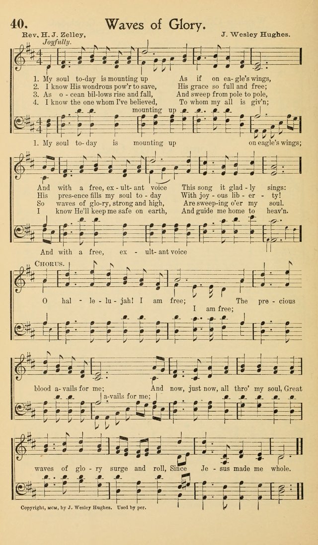 Hymns of the Kingdom: for use in religious meetings page 40