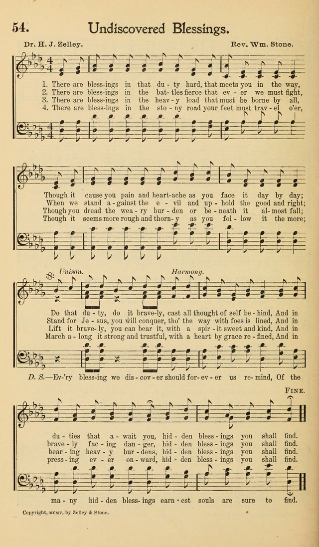 Hymns of the Kingdom: for use in religious meetings page 54