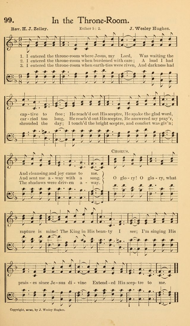 Hymns of the Kingdom: for use in religious meetings page 99