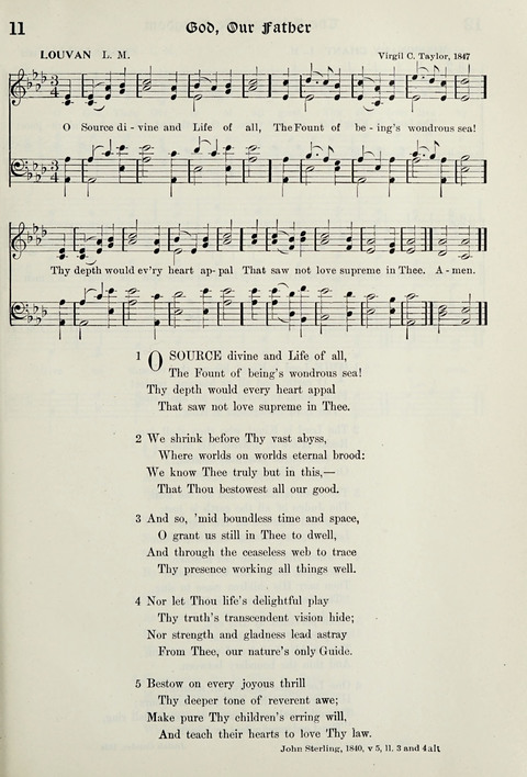 Hymns of the Kingdom of God page 11