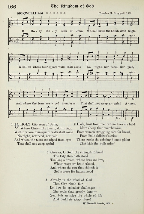 Hymns of the Kingdom of God page 166