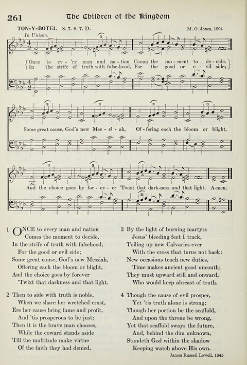Hymns of the Kingdom of God page 260