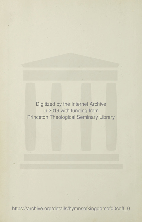 Hymns of the Kingdom of God page iii