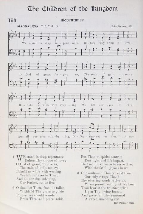 Hymns of the Kingdom of God page 184