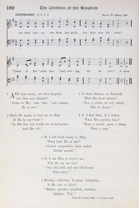 Hymns of the Kingdom of God page 190
