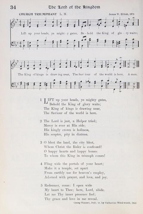 Hymns of the Kingdom of God page 34