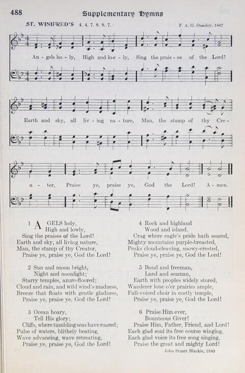 Hymns of the Kingdom of God page 479