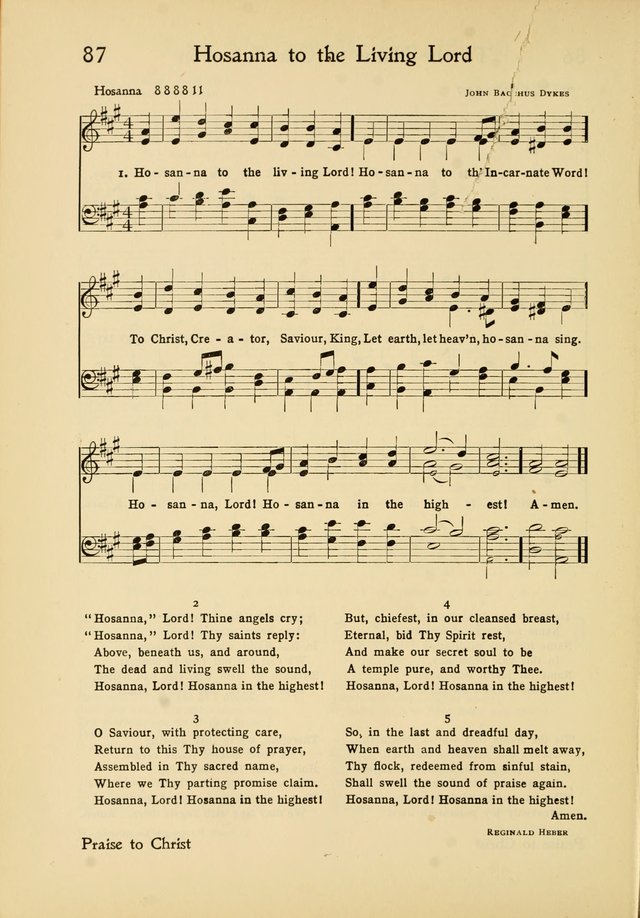 Hymns of the Living Church page 101