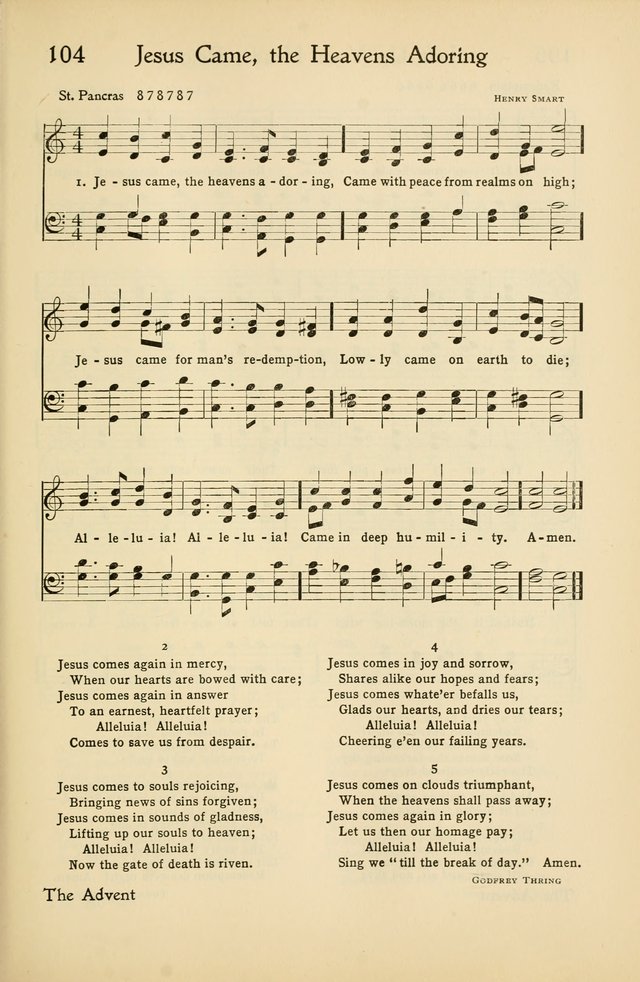 Hymns of the Living Church page 118