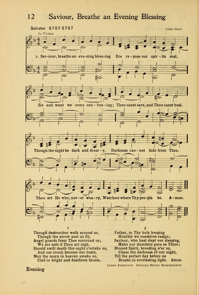 Hymns of the Living Church page 15