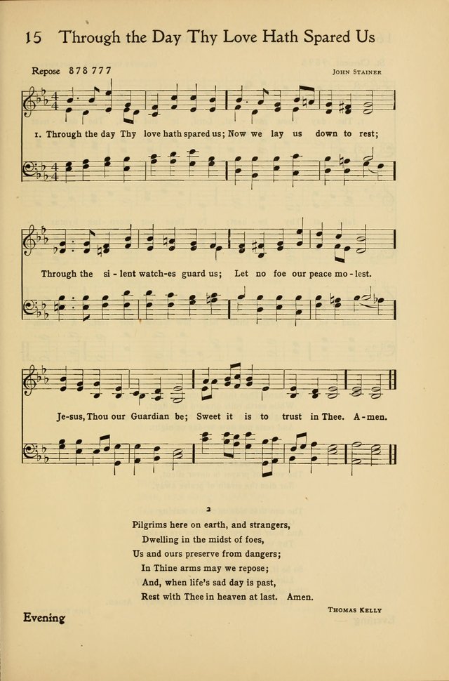 Hymns of the Living Church page 18