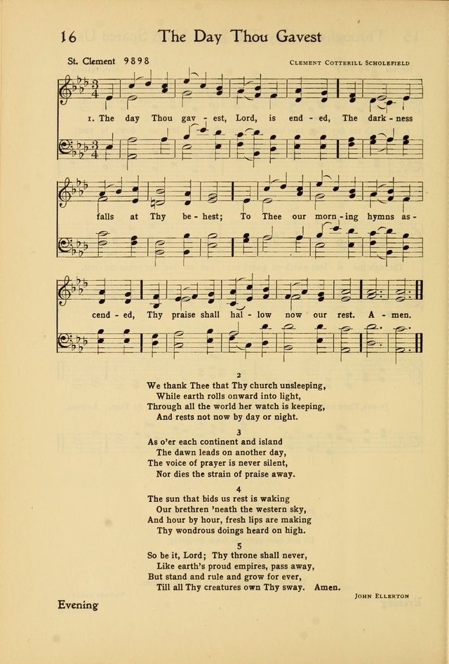 Hymns of the Living Church page 19