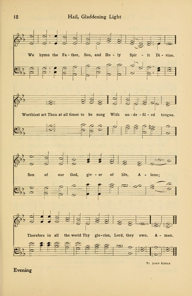 Hymns of the Living Church page 22