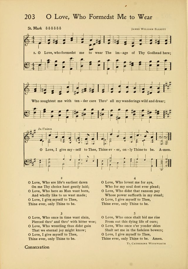 Hymns of the Living Church page 223