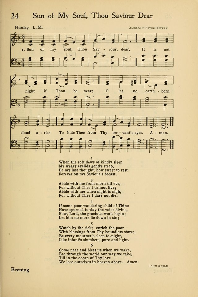 Hymns of the Living Church page 28