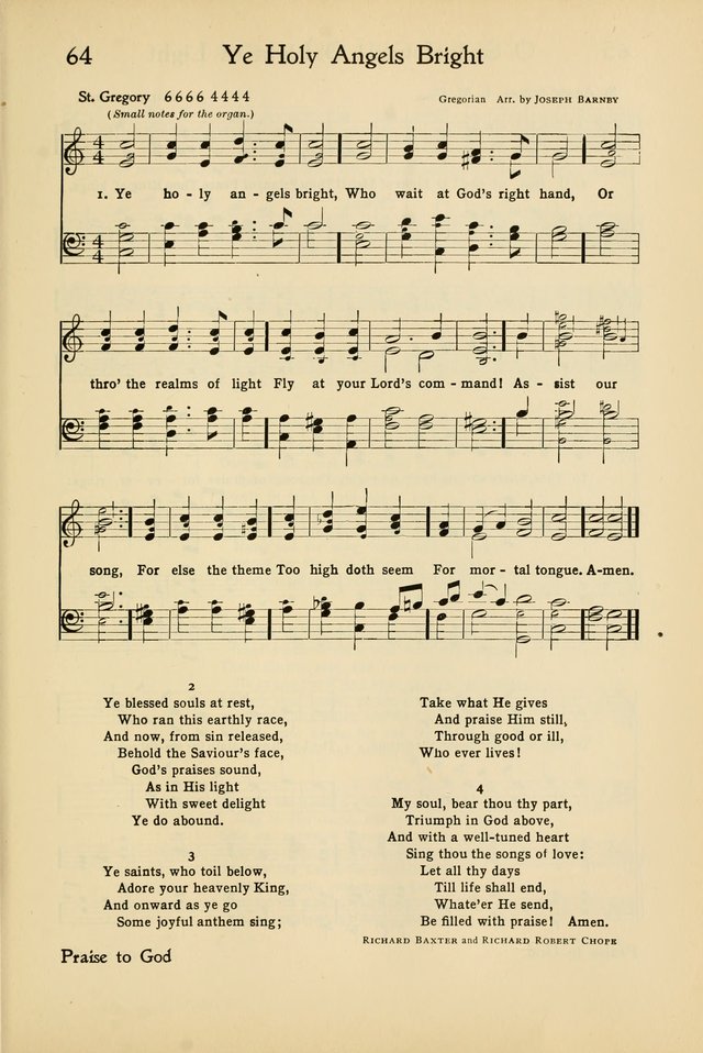 Hymns of the Living Church page 76