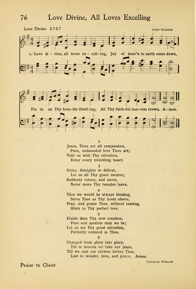 Hymns of the Living Church page 89