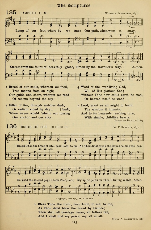 The Hymnal of Praise page 116