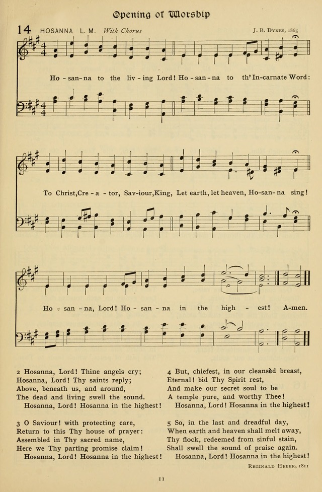The Hymnal of Praise page 12
