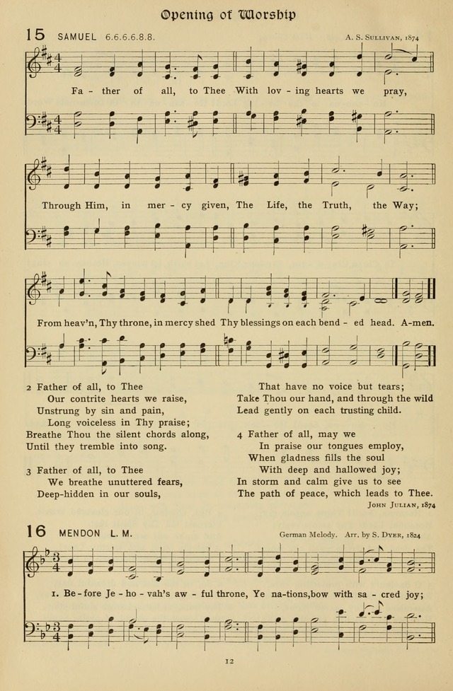 The Hymnal of Praise page 13