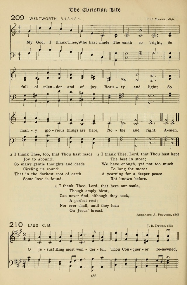 The Hymnal of Praise page 187