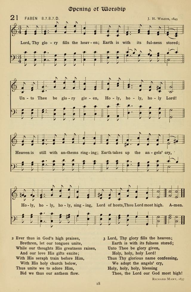 The Hymnal of Praise page 19