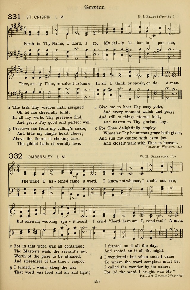 The Hymnal of Praise page 288