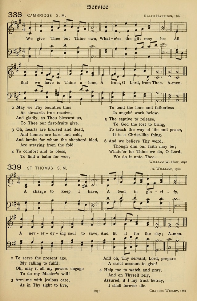 The Hymnal of Praise page 292