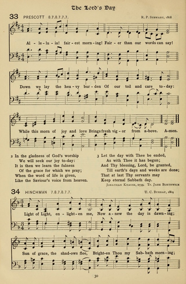 The Hymnal of Praise page 31