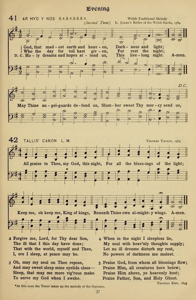 The Hymnal of Praise page 38