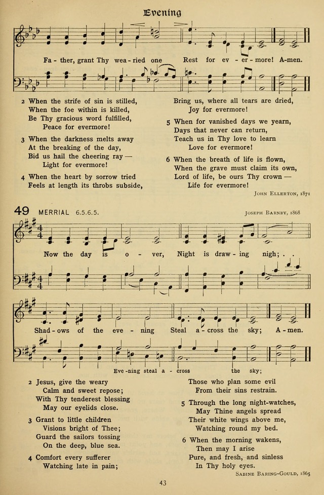 The Hymnal of Praise page 44