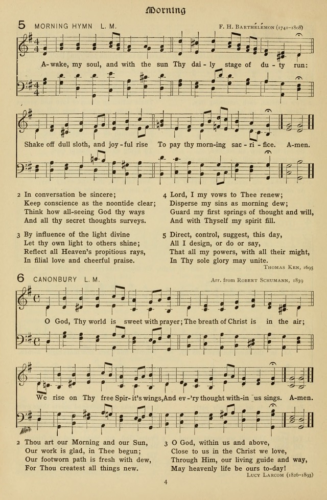 The Hymnal of Praise page 5