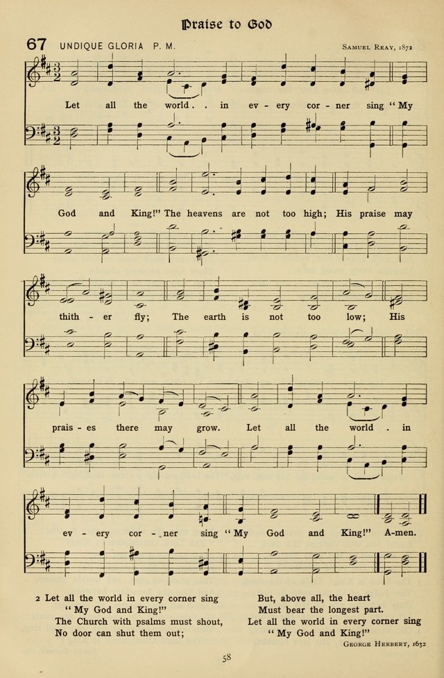 The Hymnal of Praise page 59