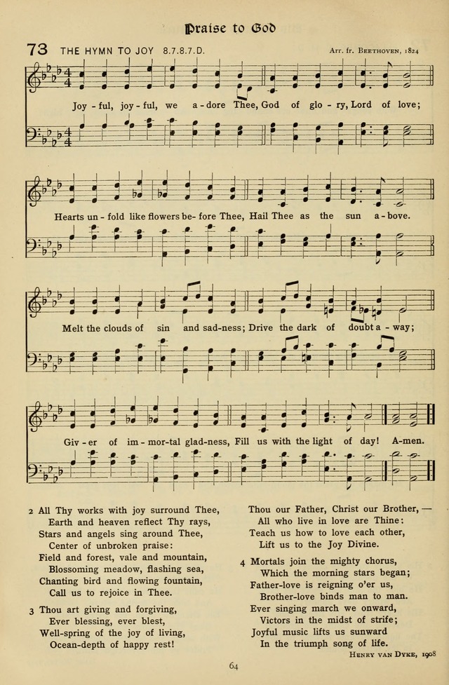 The Hymnal of Praise page 65