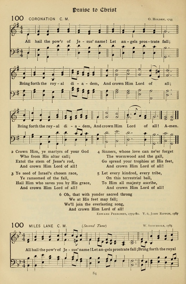 The Hymnal of Praise page 85