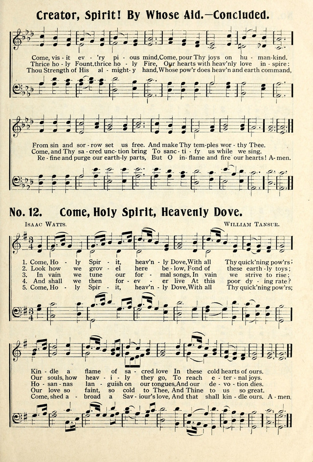 Hymns Of Pentecost Come Holy Spirit Come Hymnary Org | Hot Sex Picture