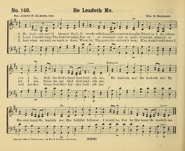 Hymns of Praise with Tunes: selected for use in Sunday school, prayer meeting, and home circle page 126